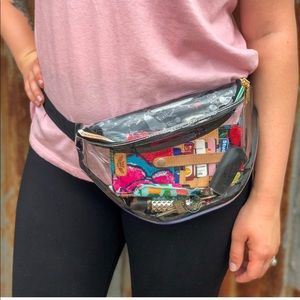 Clear fanny pack